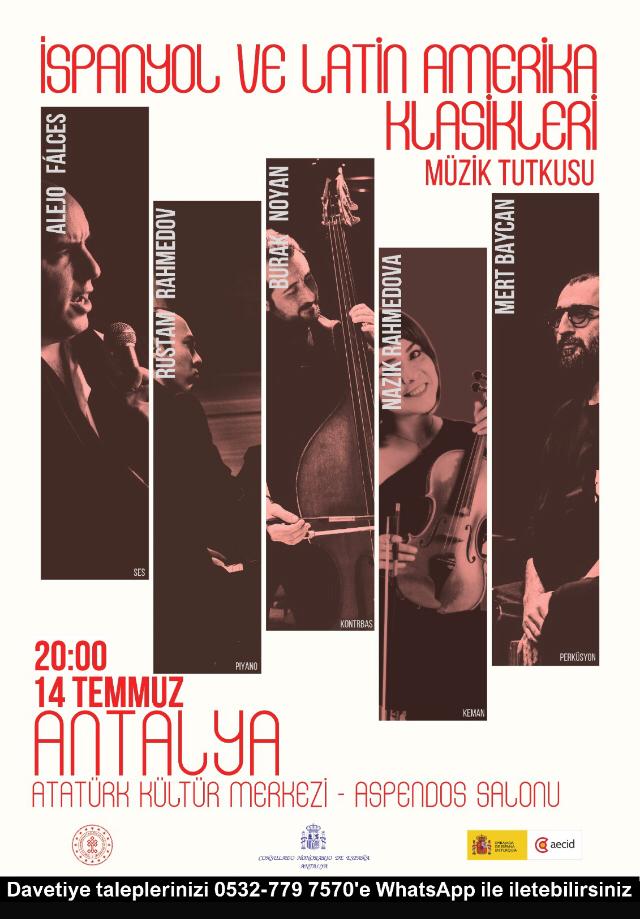 İspanyol ve Latin Amerika Klasikleri Müzik Tutkusu