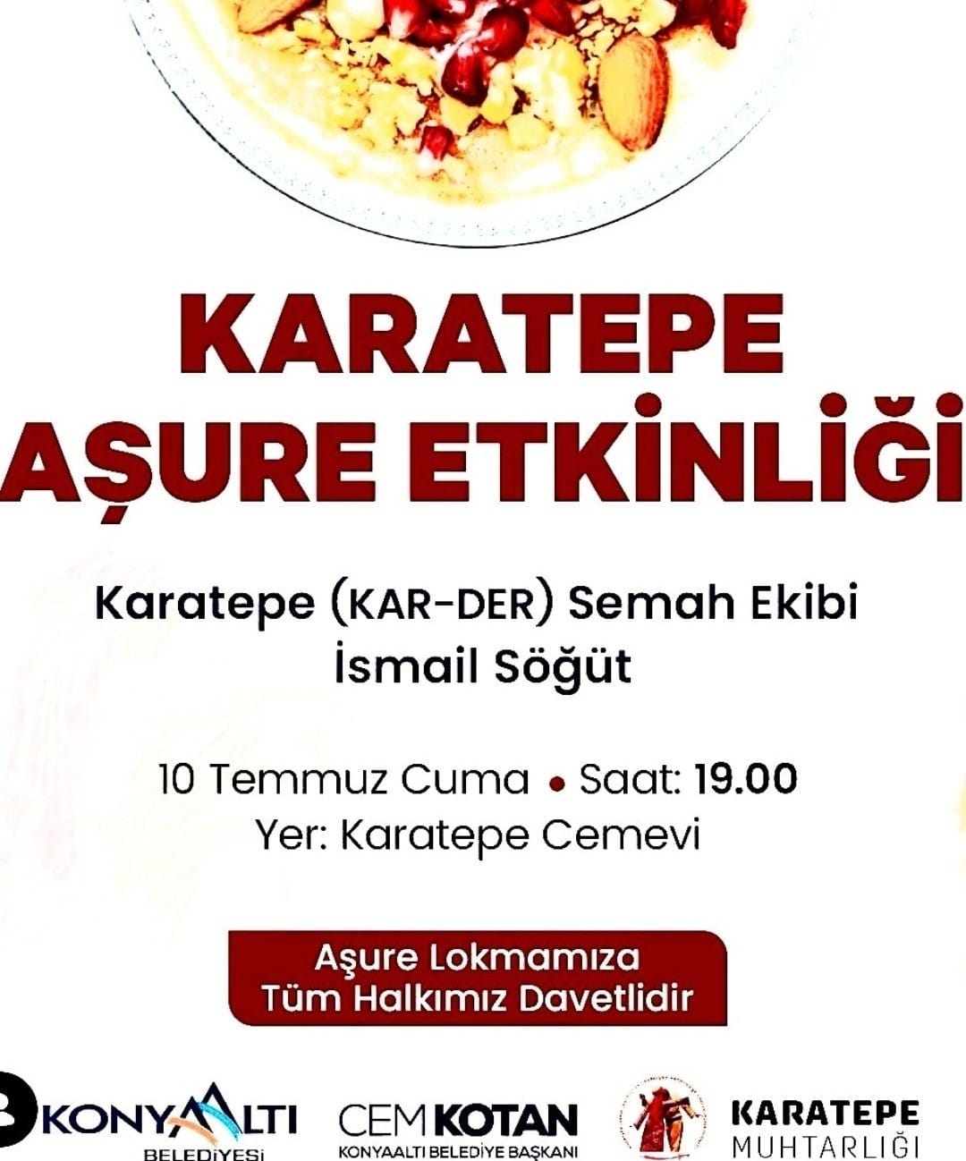 Karatepe Aşure Etkinliği